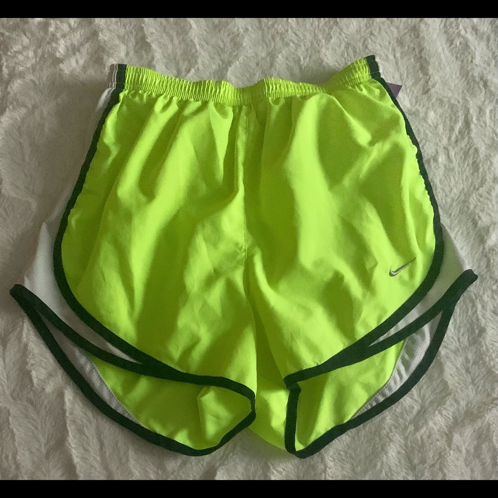Nike Dri-Fit Shorts Size S Color: highlighter yellow